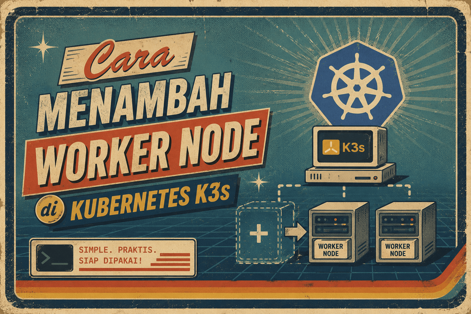 Cara Menambah Worker Node di Kubernetes K3s